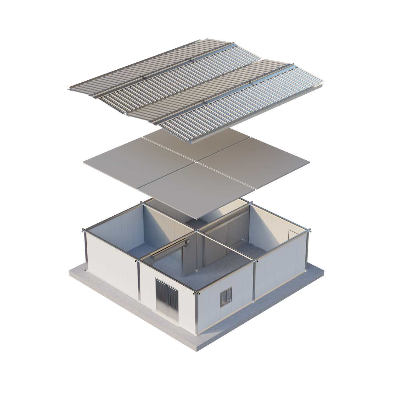 InspiraFarms modular packhouses structure